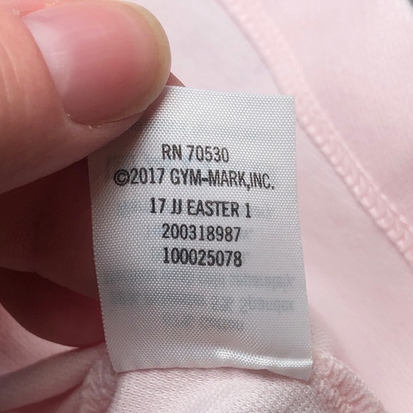 Janie And Jack Blush Pink Bow Easter Dress With Bloomers Baby Girls Size 6-12 M - Picture 5 of 7